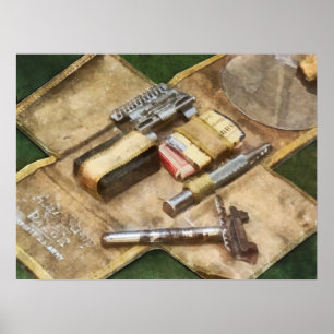 Affiche Kit de rasage de la Première Guerre mondiale