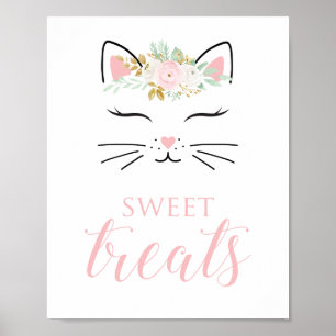 Affiche Kitten Anniversaire Sweet Traitements Signal Flora