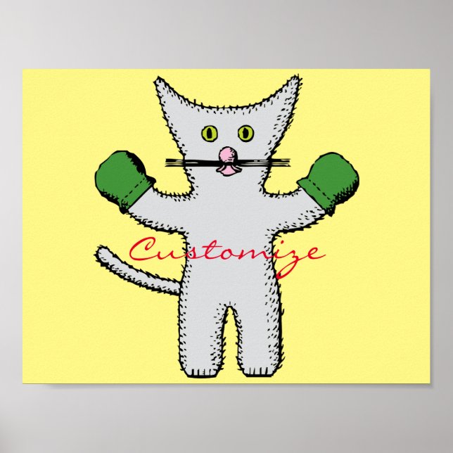 Affiche Kitten en boîte avec Mittens Thunder_Cove (Devant)