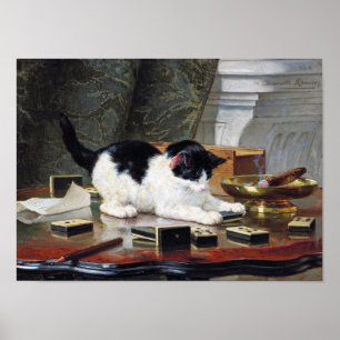 Affiche Kitten, Henriette Ronner-Knip