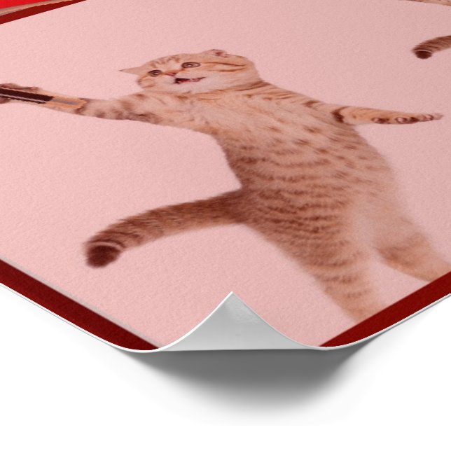 Affiche Kittens communiste (Coin)