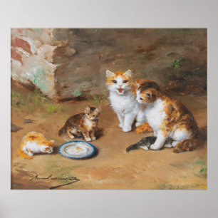 Affiche Kitty Cats et Milk