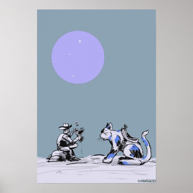 Affiche Kitty Cowboy (Devant)