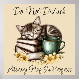 Affiche Kitty de dormir Precious de dormir