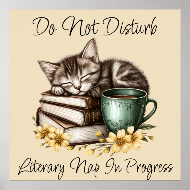 Affiche Kitty de dormir Precious de dormir (Devant)