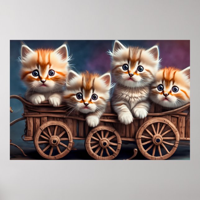 Affiche Kitty Wagon (Devant)