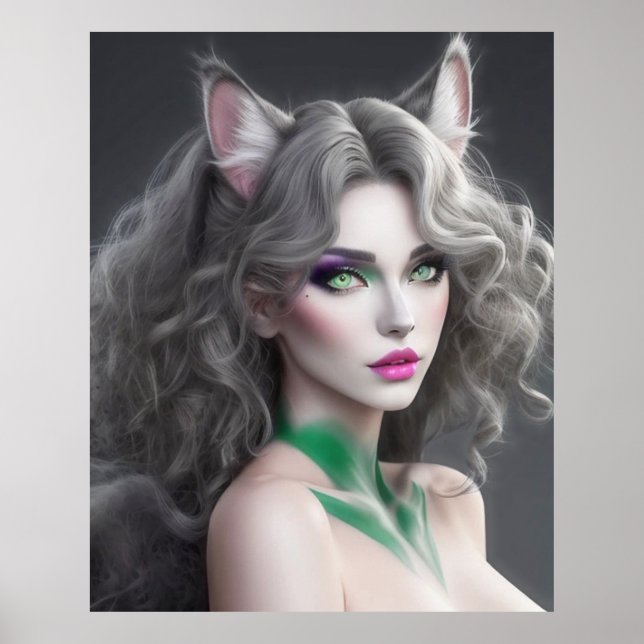 AFFICHE KITTY WAIFU 02 (Devant)