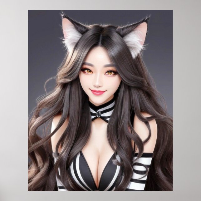 AFFICHE KITTY WAIFU 04 (Devant)