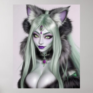 AFFICHE KITTY WAIFU 07