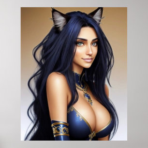 AFFICHE KITTY WAIFU 10