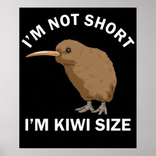 Affiche Kiwi Poison Men Kiwi Bird Women New Zealand Kiwi