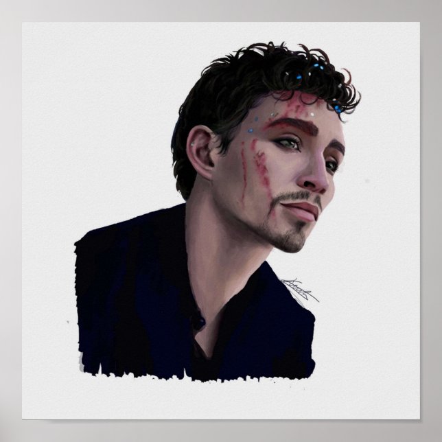 Affiche Klaus Hargreeves L'Académie Des Parapluies (Devant)