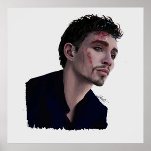 Affiche Klaus Hargreeves L'Académie Des Parapluies