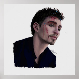 Affiche Klaus Hargreeves L'Académie Des Parapluies