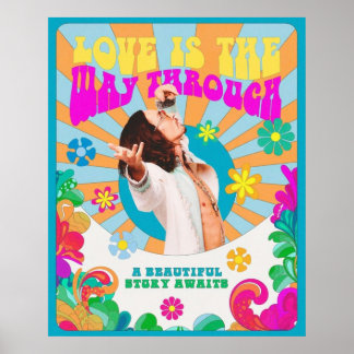 Affiche Klaus Hargreeves l'amour est le chemin à travers l