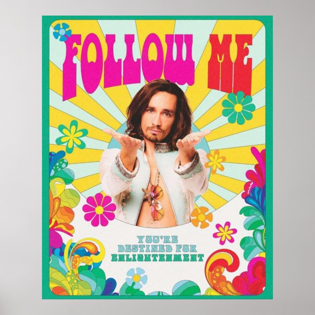 Affiche Klaus Hargreeves Suivez-Moi L'Acadmey Parapluie (Devant)