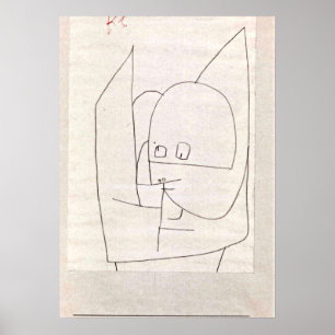 Affiche Klee - Altkluger Engel