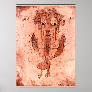 Affiche Klee - Angelus Novus (Nouvel Ange)
