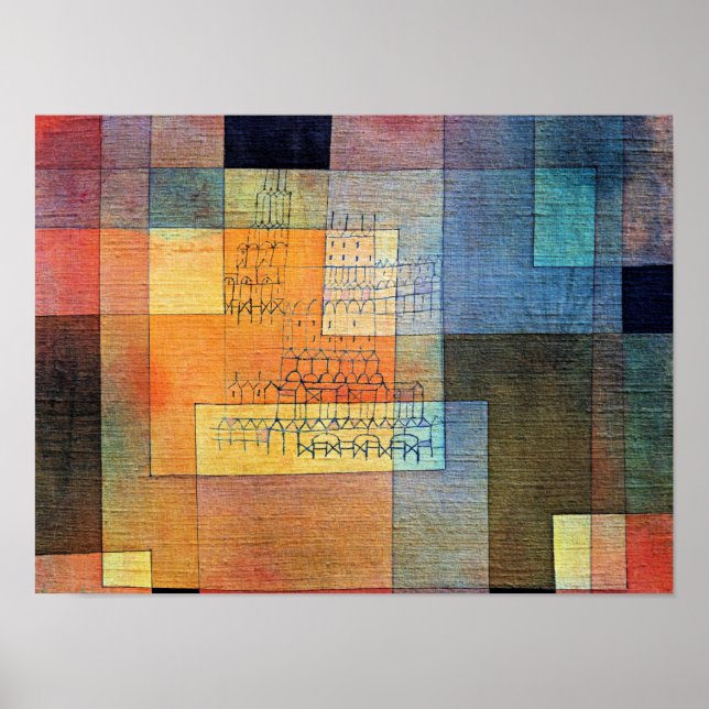 Affiche Klee - Architecture polyphonique (Devant)