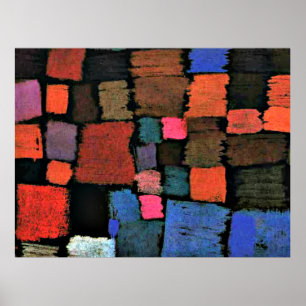 Affiche Klee - Arrivée à la floraison