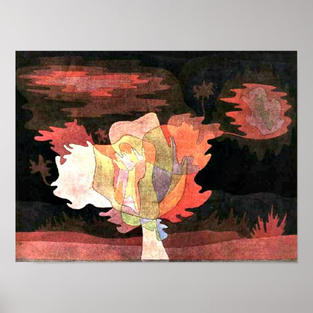 Affiche Klee - Avant la neige, 1920 (Devant)