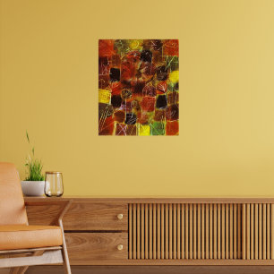 Affiche Klee - Composition cosmique