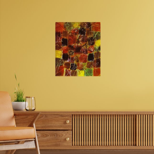 Affiche Klee - Composition cosmique (Salon 2)