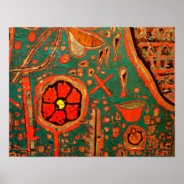 Affiche Klee - Efflorescence (Devant)