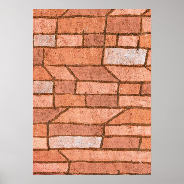 Affiche Klee - Établissement de caserne (Devant)