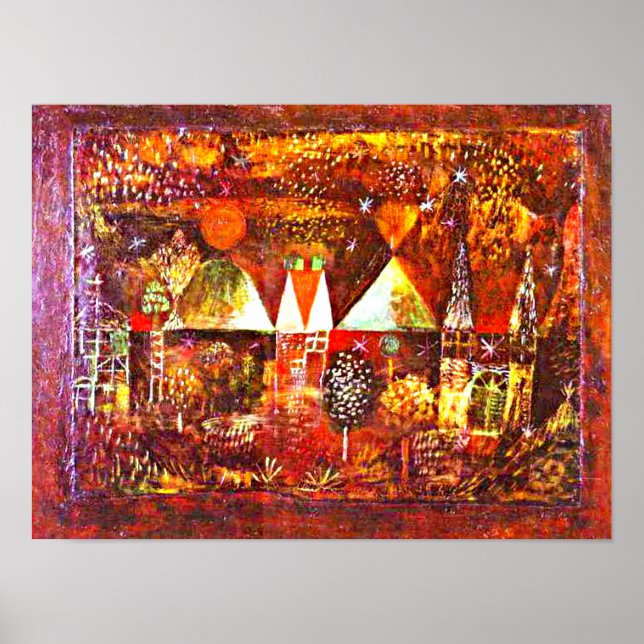 Affiche Klee - Festivité Nocturne (Devant)