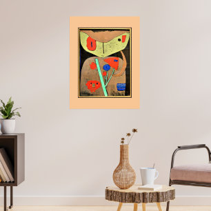 Affiche Klee - Figure du théâtre oriental