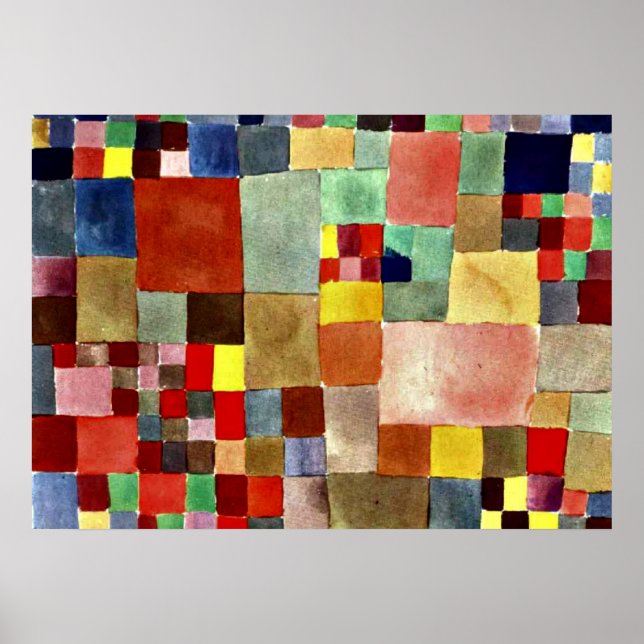 Affiche Klee : Flora on Sand (Devant)