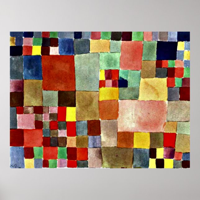 Affiche Klee - Flore sur sable (Devant)