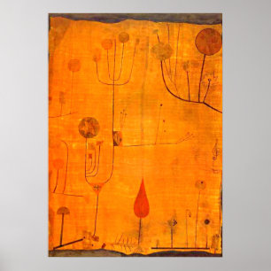 Affiche Klee - Fruits en rouge