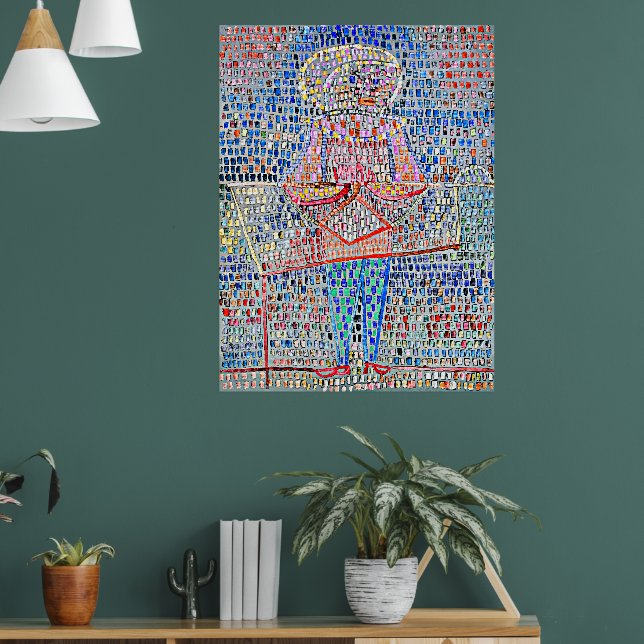 Affiche Klee - Garçon en tenue de fantaisie, (Salon 1)