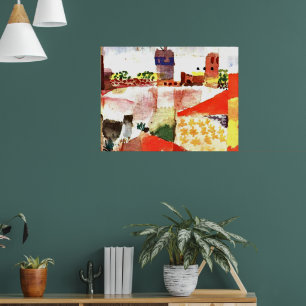 Affiche Klee - Hammamet with Mosque