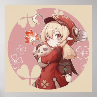 Affiche Klee - Impact Genshin