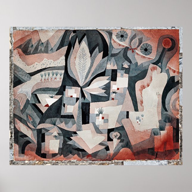 Affiche Klee - Jardin Dry Cooler (Devant)