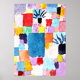 Affiche Klee - Jardins du Sud