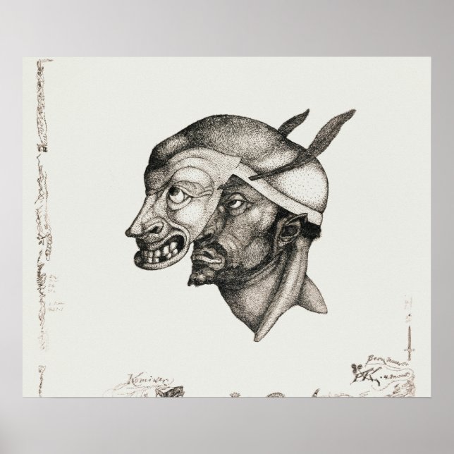 Affiche Klee - Komiker (Devant)