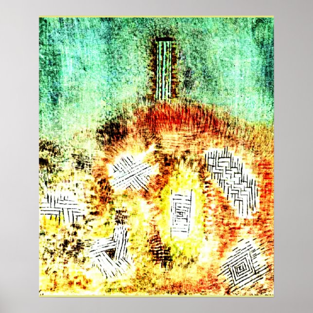 Affiche Klee - La colonne (Devant)