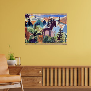 Affiche Klee - Le Cheval