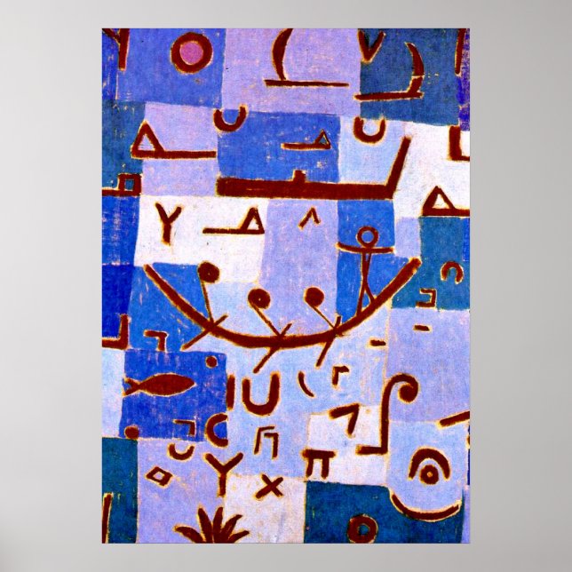 Affiche Klee - Légende du Nil (Devant)