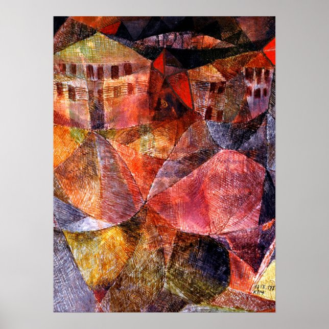 Affiche Klee - L'hôtel (Devant)