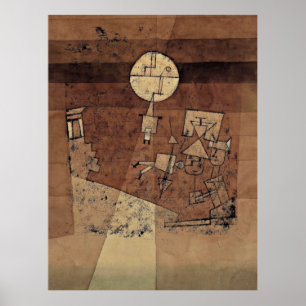 Affiche Klee - Lune Play,