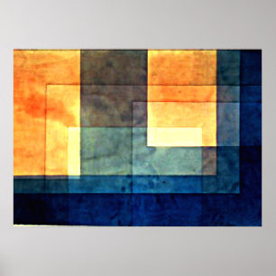 Affiche Klee - Maison sur l'eau