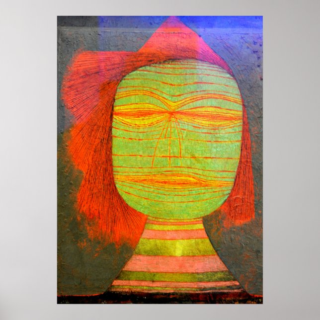 Affiche Klee - Masque d'acteur (Devant)