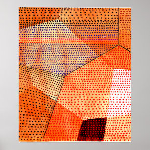 Affiche Klee - Modèle 106, Polyphonie en couleur