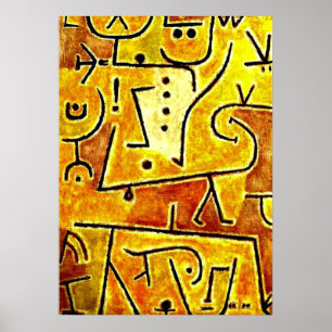 Affiche Klee - Red Waistcoat