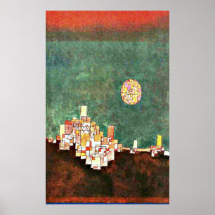 Affiche Klee - Site choisi